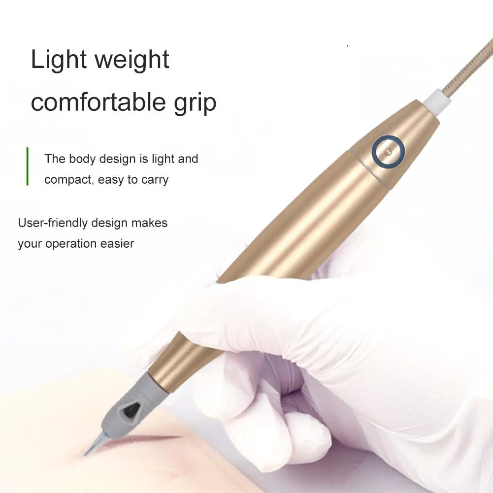 Полный сенсорный экран полуперманентный макияж машина бровей вышивка цифр