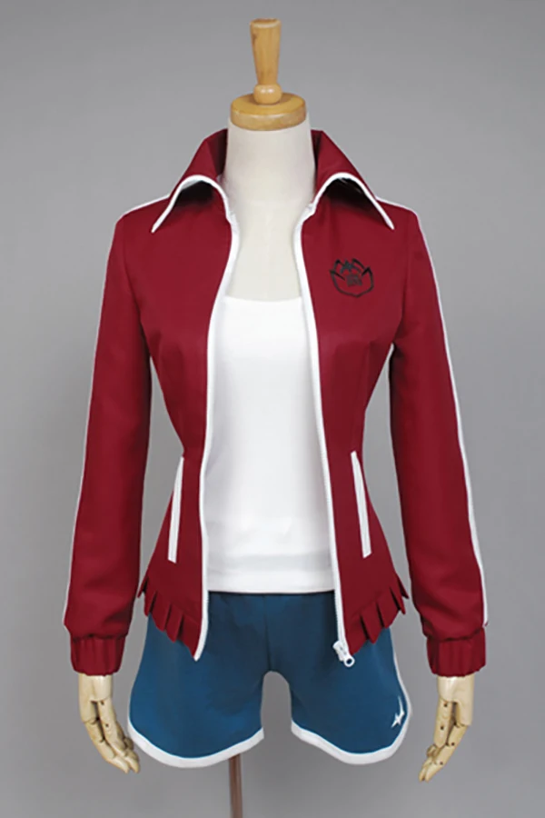 Костюмы для косплея АОИ Асахина из аниме данганронпа винно-красные шорты женщин