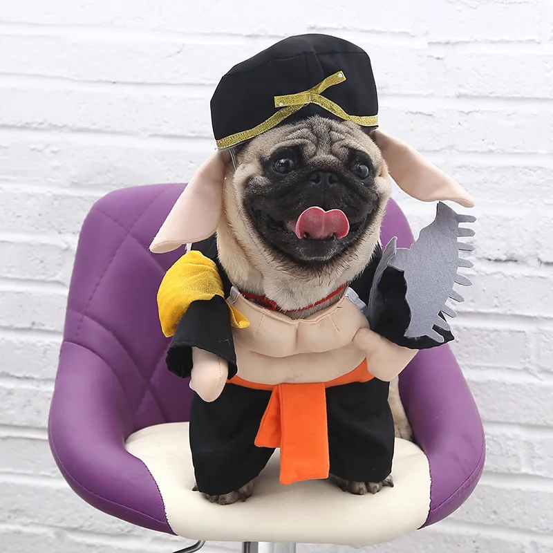 Хэллоуин костюмы для животных Регулируемый забавная домашняя одежда собак