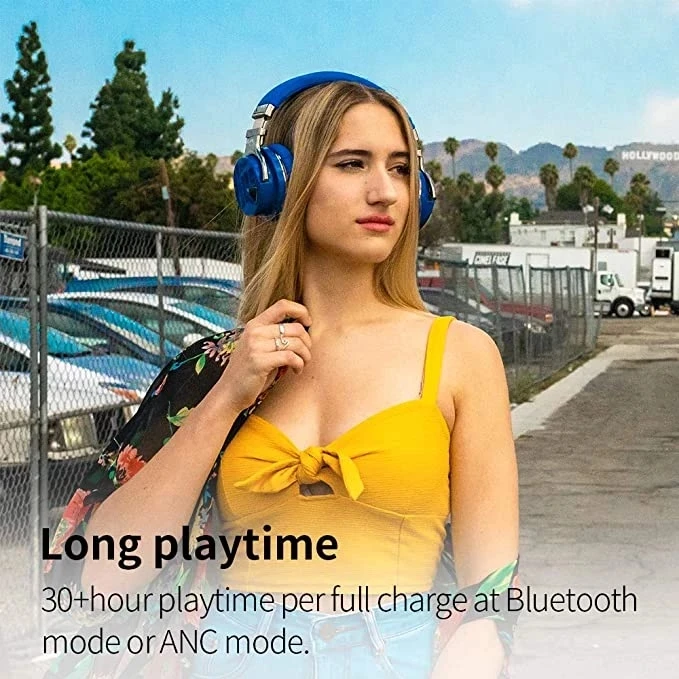 Bluetooth-наушники COWIN E7 с активным шумоподавлением и микрофоном | Электроника