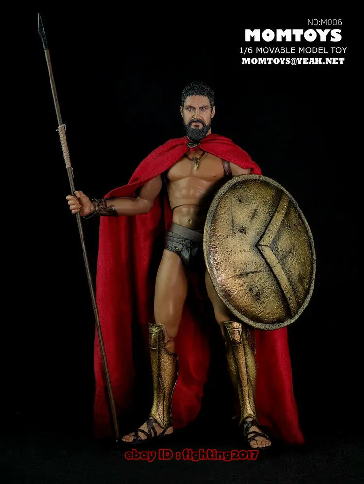 MOMTOYS древнегреческий воин Спартанский 300 король Спартак 1/6 фигура в