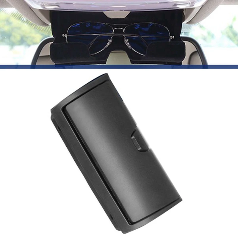 

Car Glasses Case Roof Sunglasses Frame Cover Storage Box For-Bmw 35 28I X5 X6 E70 E71 E72 F15 F16 Series 2013-2017