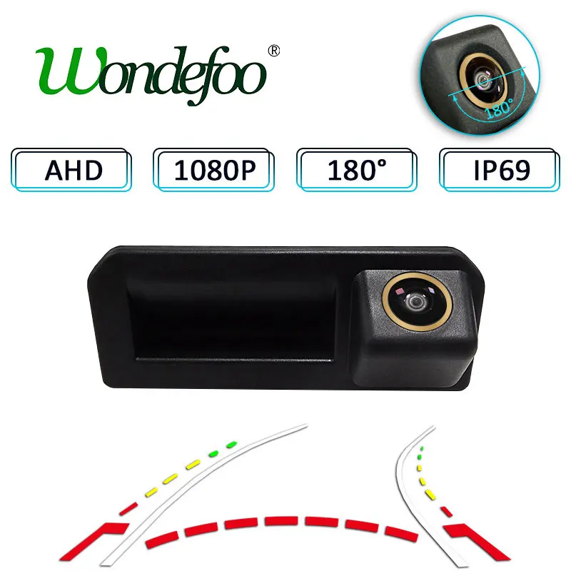 1920x1080P HD AHD 180 градусов камера заднего вида для Audi A5 Q2 Q2L Q3 Q5 Q5L Volkswagen VW Passat Cayenne Skoda