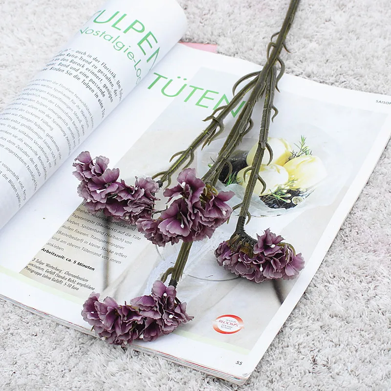 Цветы Искусственные Шелковые в стиле ретро реквизит для свадебной фотосъемки |