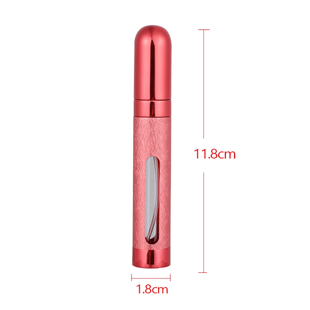 

12ml Portable Mini Refillable Perfume Bottle with Spray Scent Pump Empty Cosmetic Containers Spray Atomizer Bottle for Travel