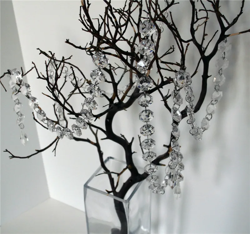 10 м акриловая Хрустальная гирлянда алмазные подвесные бусины цепочки