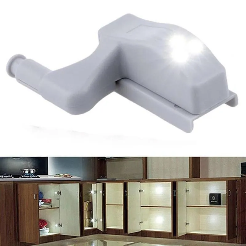 

Led Hinged Light Led Cabinet Hinge Night Light Sensor Closet Door Living Cupboard For Kitchen Bedroom Room Light Wardrobe L N6W0