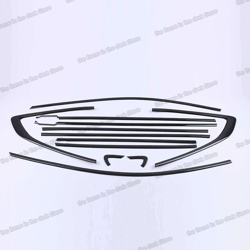 

Lsrtw2017 shiny black abs car window trims decoration for honda crv 2017 2018 2019 2020 2021 5 accessories decoration styling