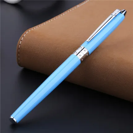 

Пикассо 605 высокое качество Iraurita перьевая ручка металлическая Серебряная скобка подарок Оригинальная коробка вариант Бизнес набор ручек