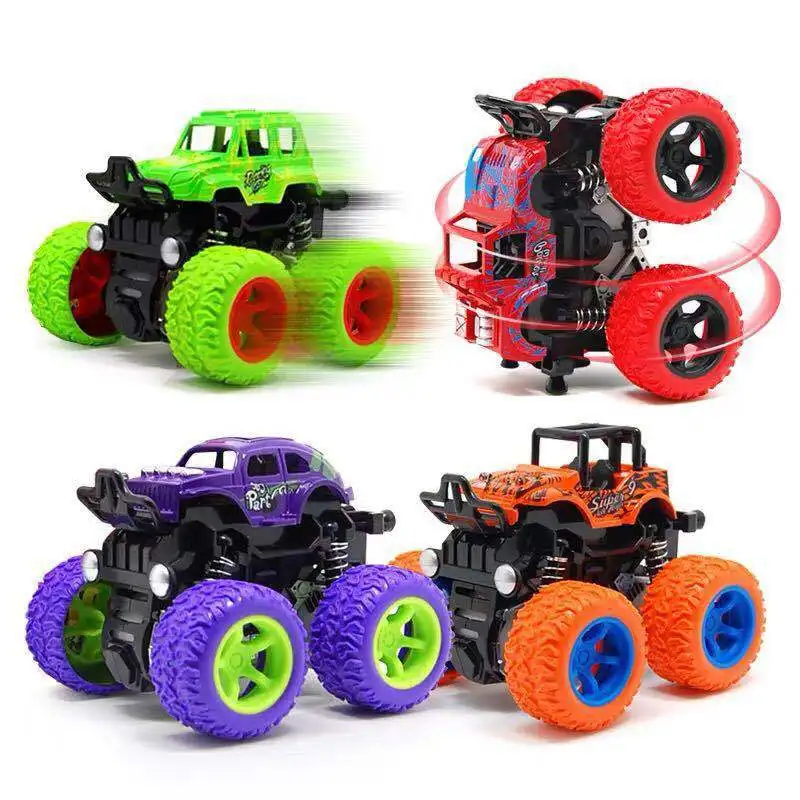 

Big Wheel Monster Truck 360 Degree Flipping Car Inertia Friction Power SUV Diecast Outdoor Toys For Children Boys Birthday Gifts