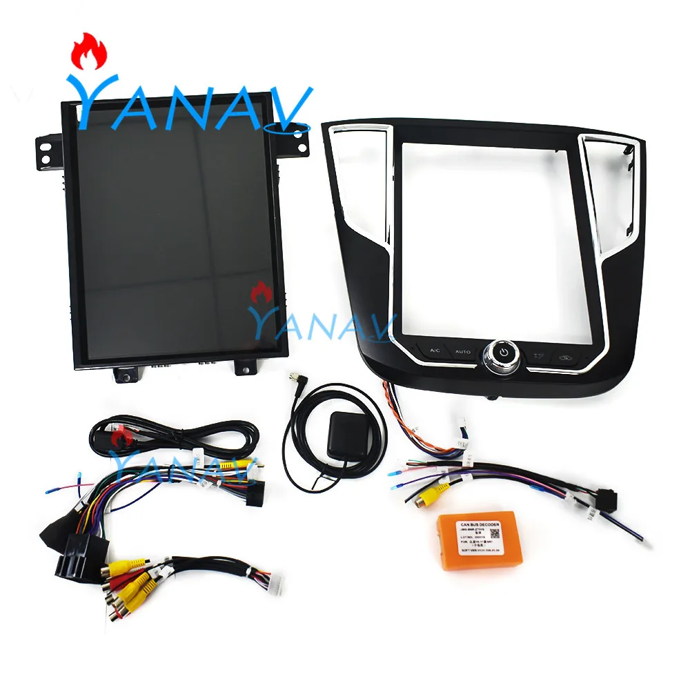 

tesla style Android multimedia Player For-ZOTYE SR7 2016 GPS Navigation 12.1" Vertical Screen Radio player Car Stereo head unit