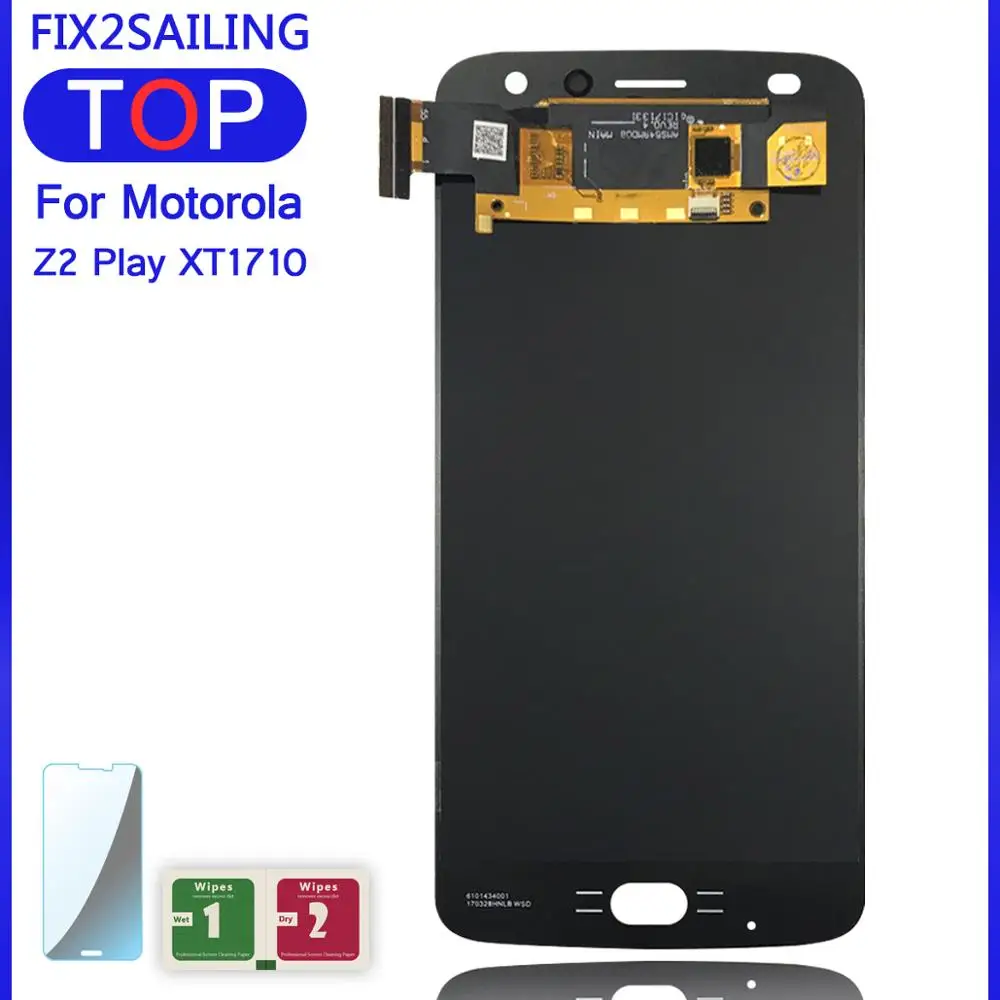 Для Motorola Moto Z2 Play XT1710 01/07/08/10 100% рабочий ЖК дисплей кодирующий преобразователь