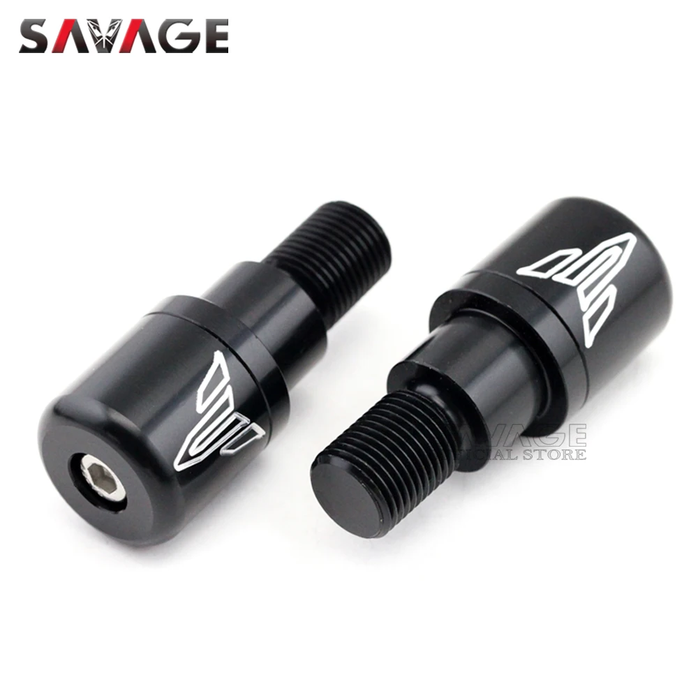 Грипса на руль бар заканчивается шапки для YAMAHA MT 07/Tracer 09 10 FZ 07 XSR 700/900 2014 2021 Мотоцикл