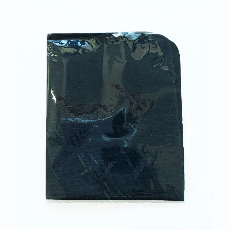 

5pcs Pack High Quality Black Microfiber Cleaning Cloth for Glasses without Logo with Polybag