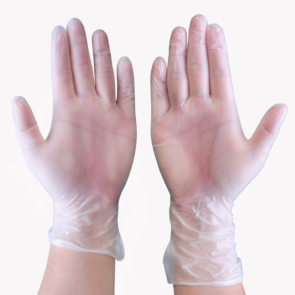 

Anti infection Gloves 100pcs/lot Food Grade Waterproof Allergy Free Disposable Gloves Work Safety Gloves Mechanic Latex Gloves