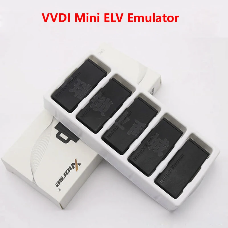 

Новинка эмулятор VVDI Mini ELV 5 шт./лот обновление ESL ELV мини-симулятор для Benz W204 W207 W212 работает с инструментом Xhorse VVDI MB