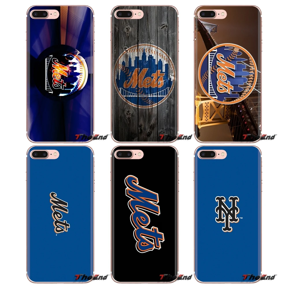 Нью-Йорк с логотипом Mets прозрачный мягкий чехол Чехлы для iPod Touch Apple iPhone 4 4s 5 5S SE 5C 6