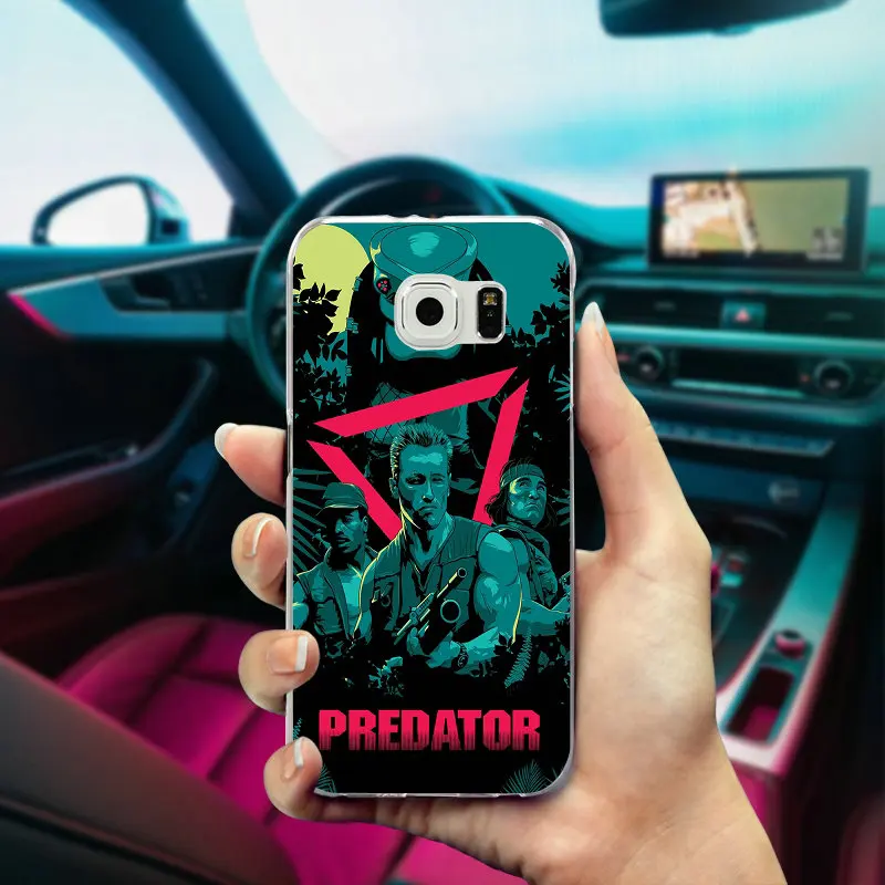 Silicone Soft TPU Phone Cases Cover for Samsung Galaxy Note 2 3 4 5 8 S3 S4 S5 Mini S6 S7 S8 S9 Edge Plus The Predator Poster | Мобильные