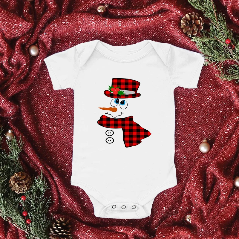 С надписью My First Christmas для детей начинающих ходить Костюмы новорожденных Вечерние