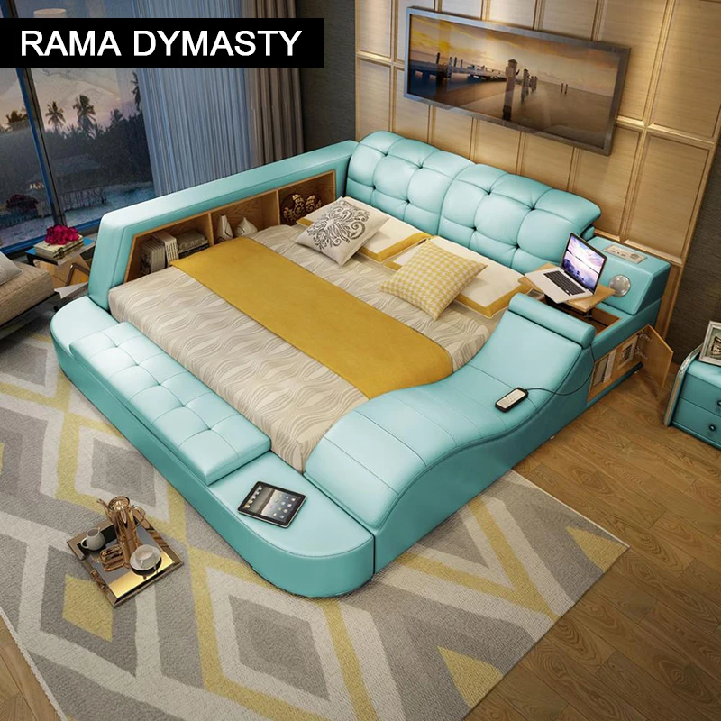 Фоторамка для кровати из натуральной кожи мягкие массажер безопасное хранение