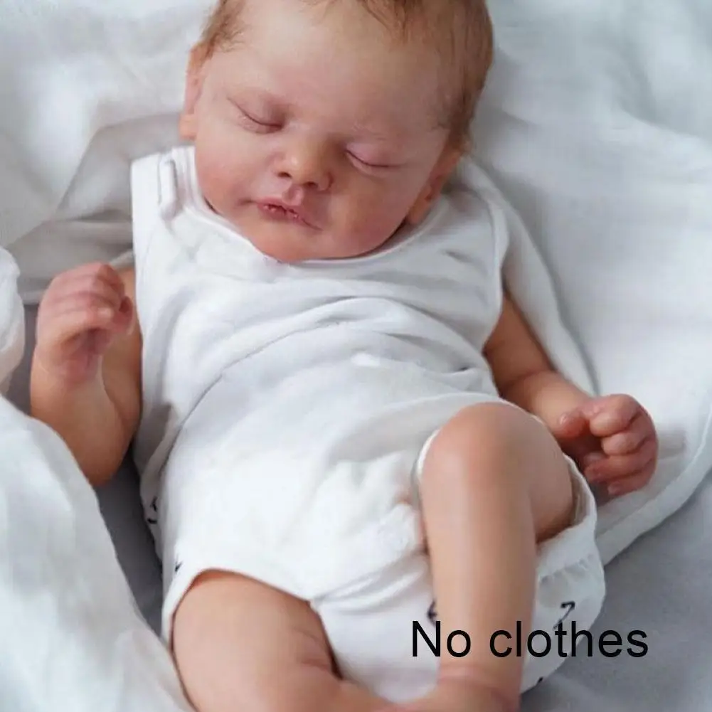 

19-дюймовая кукла-рождение, Реалистичная кукла-младенец без отделки, детали для куклы-родов своими руками, набор кукол-родов, силиконовые кук...