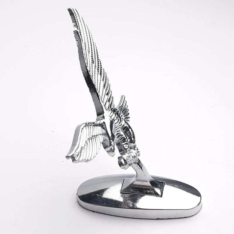 3D металлические автомобильные наклейки Летающий орел универсальные передние