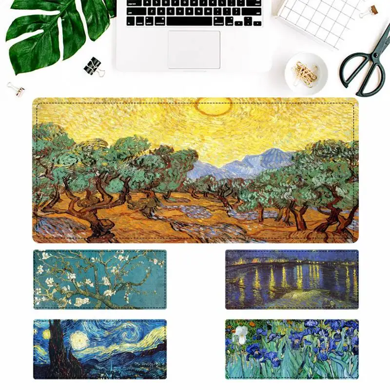 

Nice Van Gogh художественная живопись, игровой коврик для мыши, игровой коврик для клавиатуры, Настольный коврик для мыши, игровые аксессуары для ...
