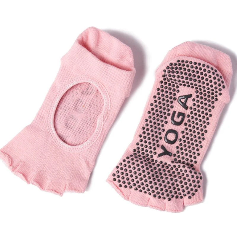Носки для йоги высокого качества Нескользящие с открытой спиной|Носки йоги| |
