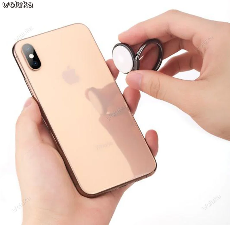 Компактные мини наклейки на заднюю панель телефона тонкая кольцевая пряжка