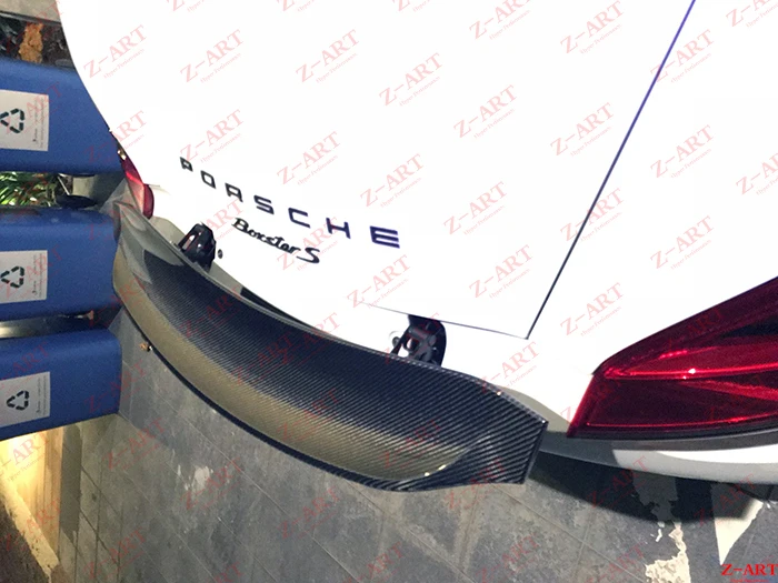 Z ART OEM задний спойлер для Porsche Boxster 2013 2015 углеродного волокна 981 спойлер|spoiler rear|spoiler