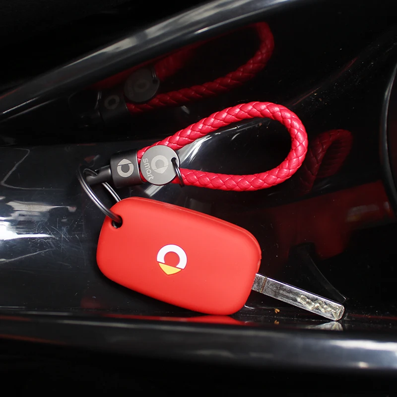 Стайлинг автомобиля металлический брелок для ключей Smart Fortwo Forfour 453 451 450 Crossblade City
