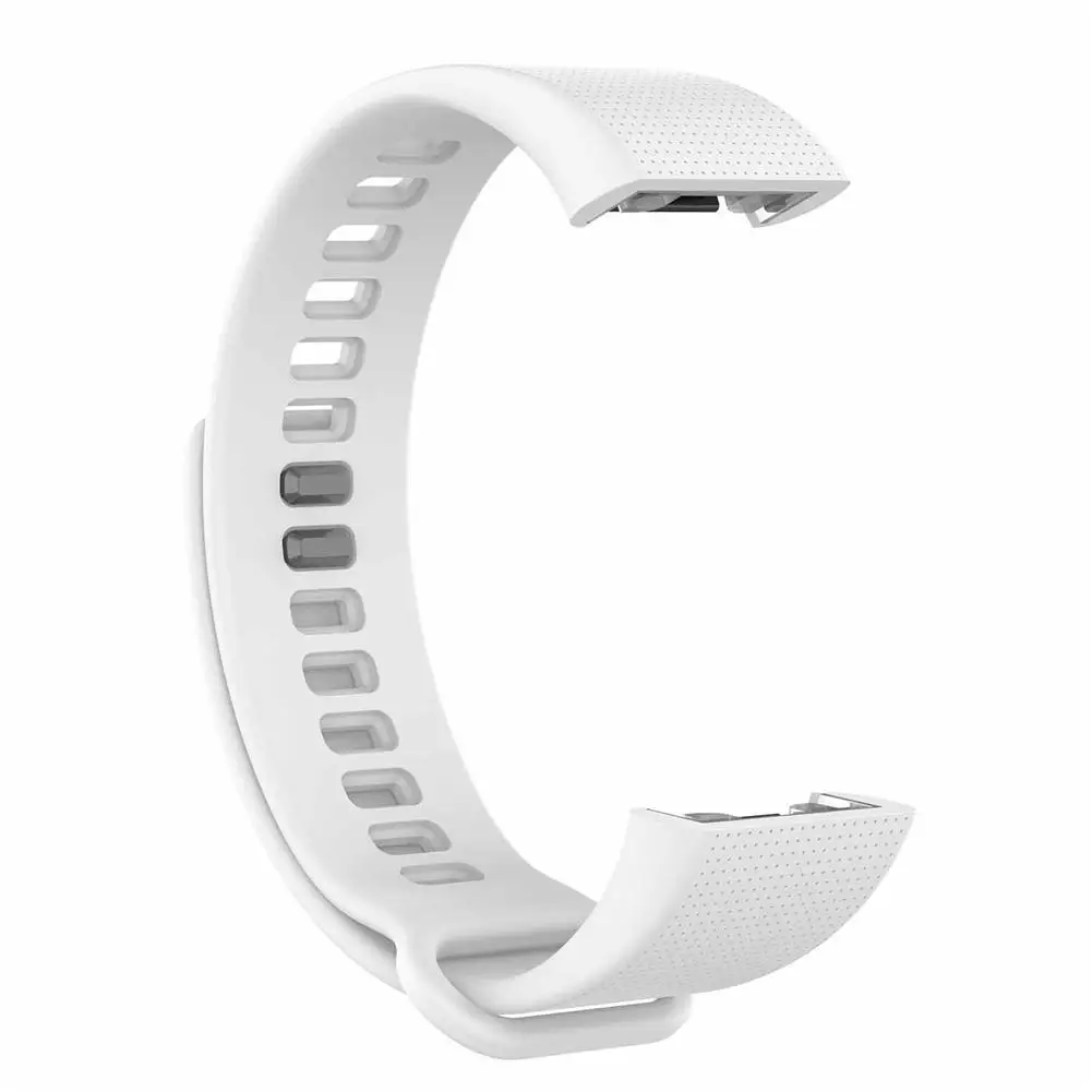 B Модный силиконовый ремешок для часов Huami Amazfit Cor, сменный удобный Воздухопроницаемый браслет, ремешок для часов и кабель для зарядного устройства - Цвет: B