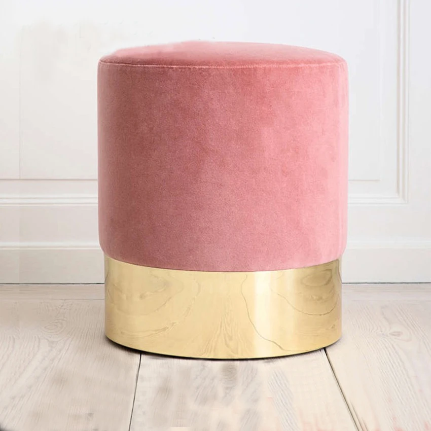 Модный и свернутый стул для обуви диван оригинальный спальни макияжа|Табуреты