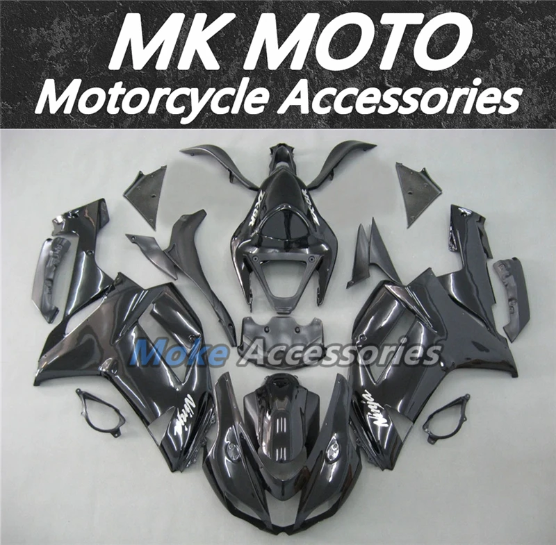 

Motorcycle Fairings Kit Fit For Zx-6r 2007-2008 636 Bodywork Set High Quality Abs Injection New Ninja Bright black