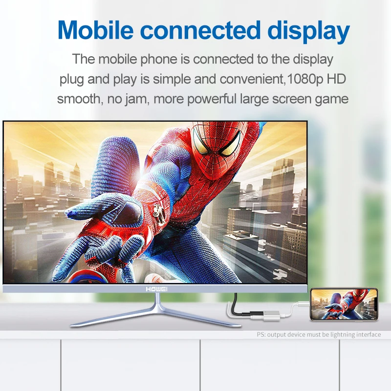 2020 Новое поступление высокое качество для Lightning в AV HDMI/HDTV TV цифровой кабель
