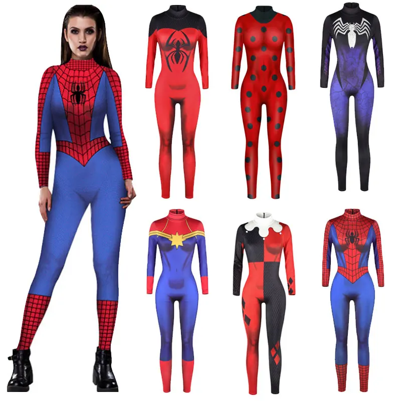 Новинка 2021 сексуальный комбинезон с супергероями костюм кошки костюмы для