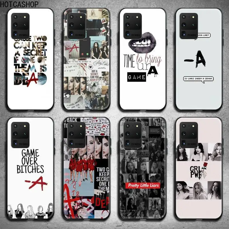 

Pretty Little Liars PLL TV Show Phone Case for Samsung S20 plus Ultra S6 S7 edge S8 S9 plus S10 5G lite 2020
