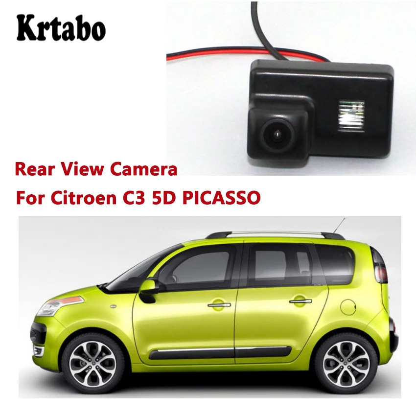 Камера для парковки krtabo full hd водонепроницаемая камера заднего вида Citroen C3 5D