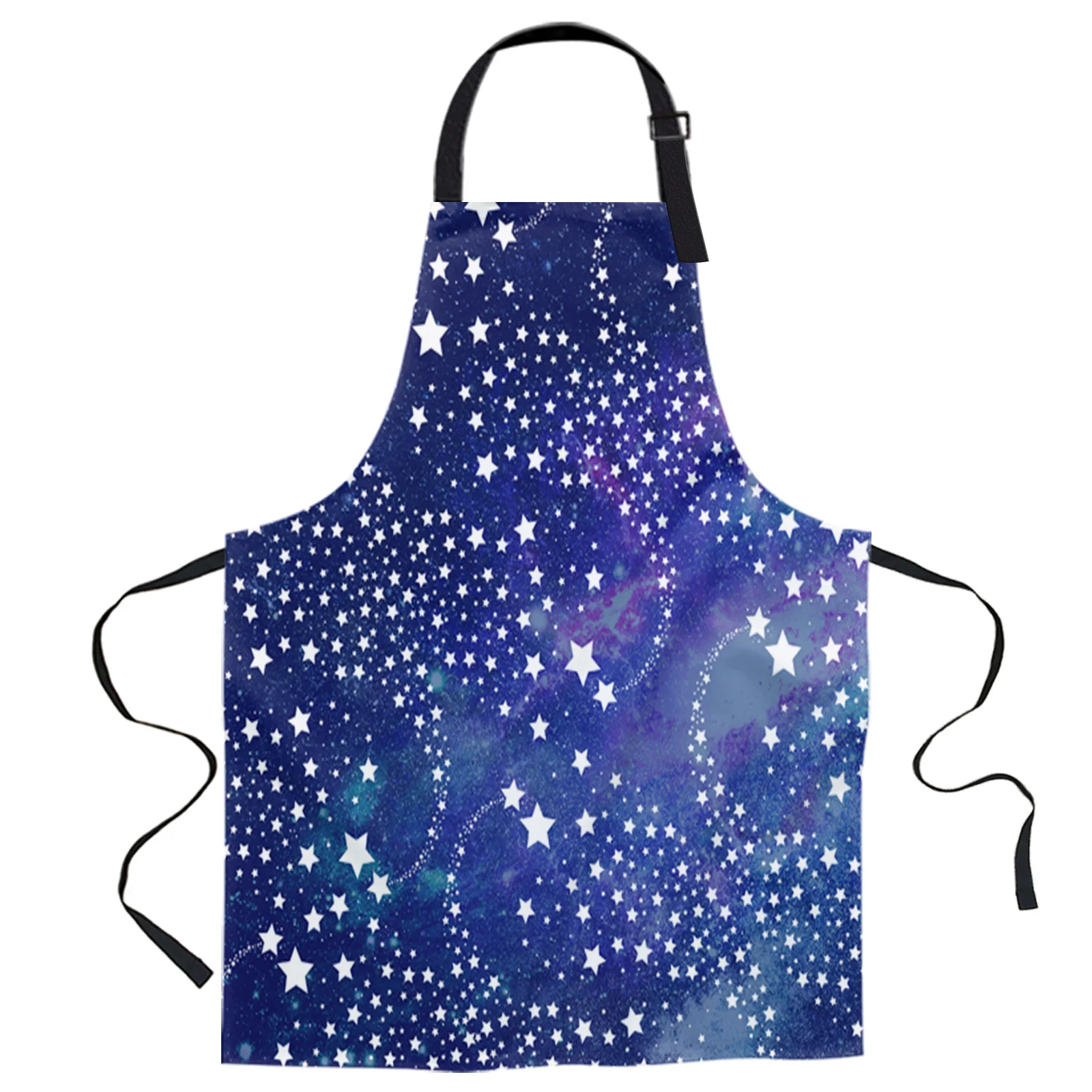 

Starry Sky Aprons for Women Men Kid Cooking Baking Apron Kitchen Utility Equipment Accessories
