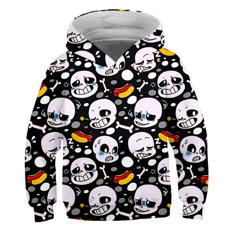 

Толстовка с длинным рукавом и принтом для мальчиков и девочек