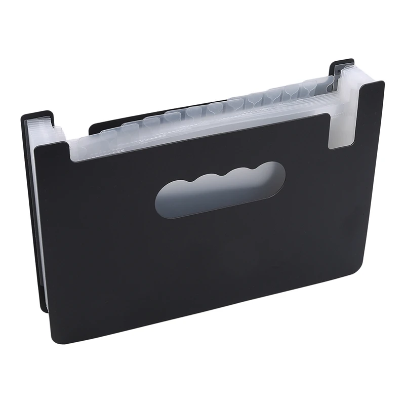 Стоящая телескопическая папка для хранения 13 слоев A5 прозрачная канцелярские