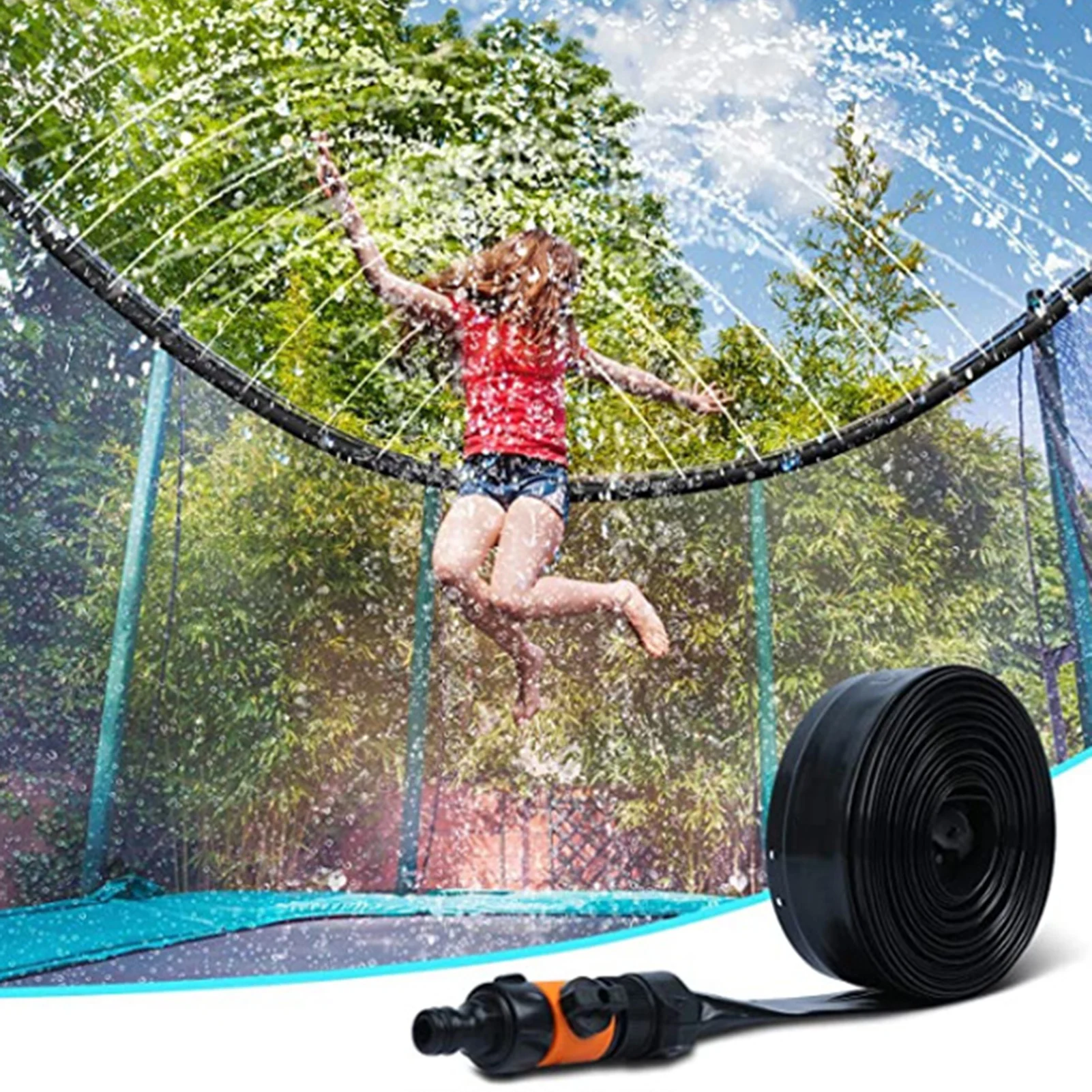 

Trampoline Sprinkler Fun Park Toy Trampoline Water Accessories