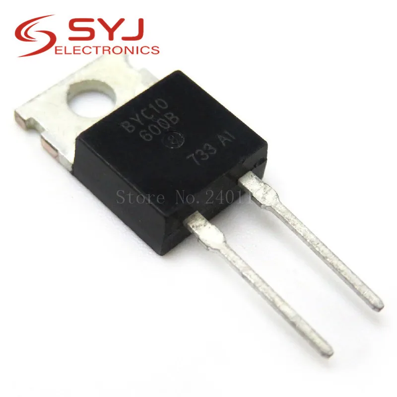 

10pcs/lot BYC10-600B BYC10-600 BYC10 TO-220 In Stock