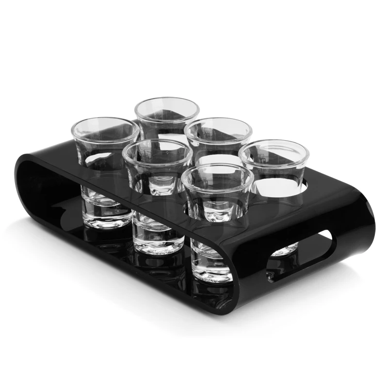 

Выстрел Стекло Кухня Бесплатная доставка Вечерние Коктейль Мохито Barmaid Бесплатная доставка 6 шт черный акриловый держатель инструменты для...