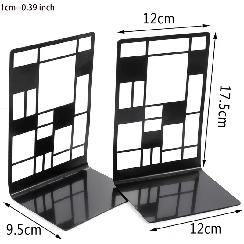 2 шт./упак. стильные металлические подставки для книг премиум-класса креативные