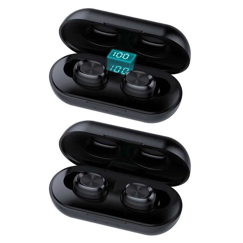 

Sports Earphone Wireless Bluetooth-Compitible 5.0 Headset Digital Display Smart Touch Noise Reduction Waterproof Earphone