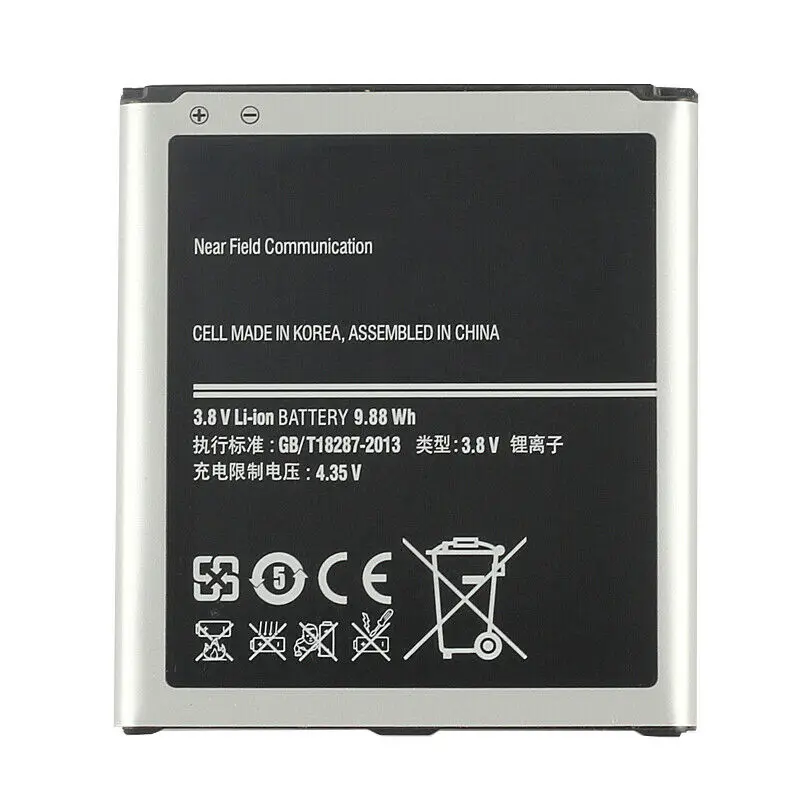 Батарея B600BC для Samsung Galaxy S4 i9500 I9508 I9505 I9507V 2600 мА-ч