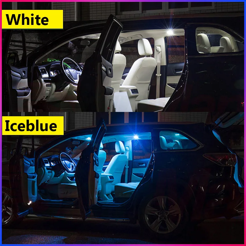 ShinMan 9X светодиодный автомобильный светильник автомобиля интерьер ing для Peugeot 206 307