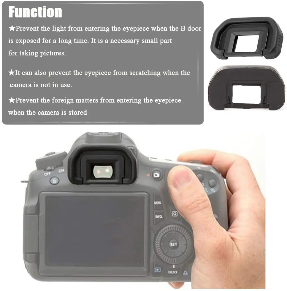 2 шт. резиновые наглазники для камеры Canon EOS 60D 50D 5D Mark II 5D2 6D2 6D 80D 70D 40D 30D 20D 10D |