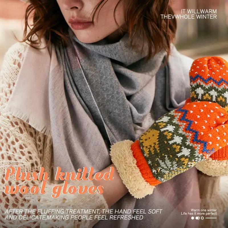 Плюшевый вязаный шерстяной Фотофон 2020 Рождественское украшение для дома